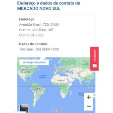 Cliente - Mercado Novo Sul  - Vila Rica - MT 